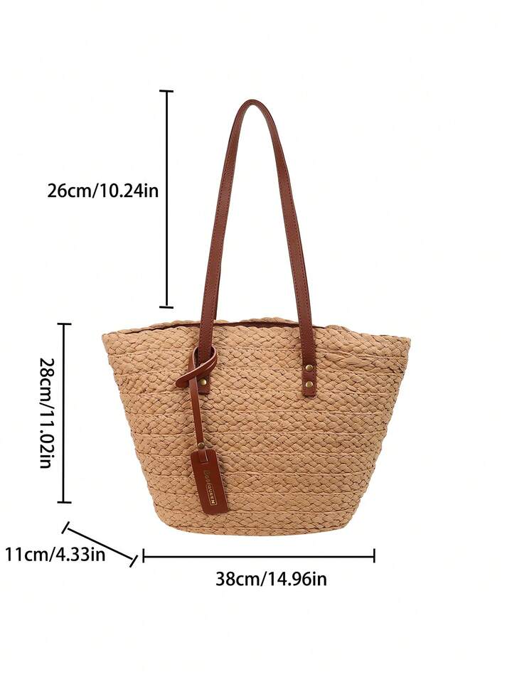 Solea Woven Tote Bag
