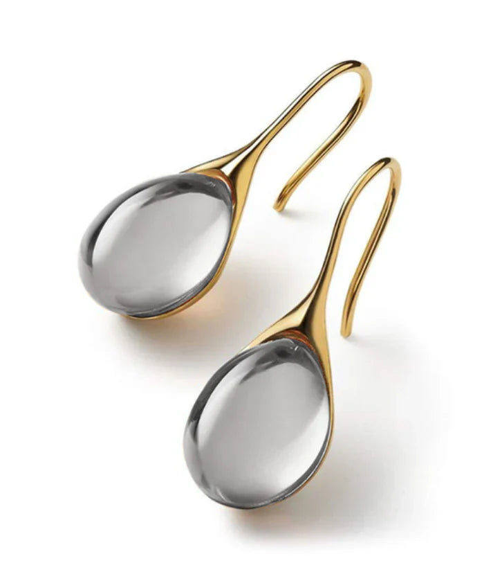 Floriane | Crystal Drop Earrings