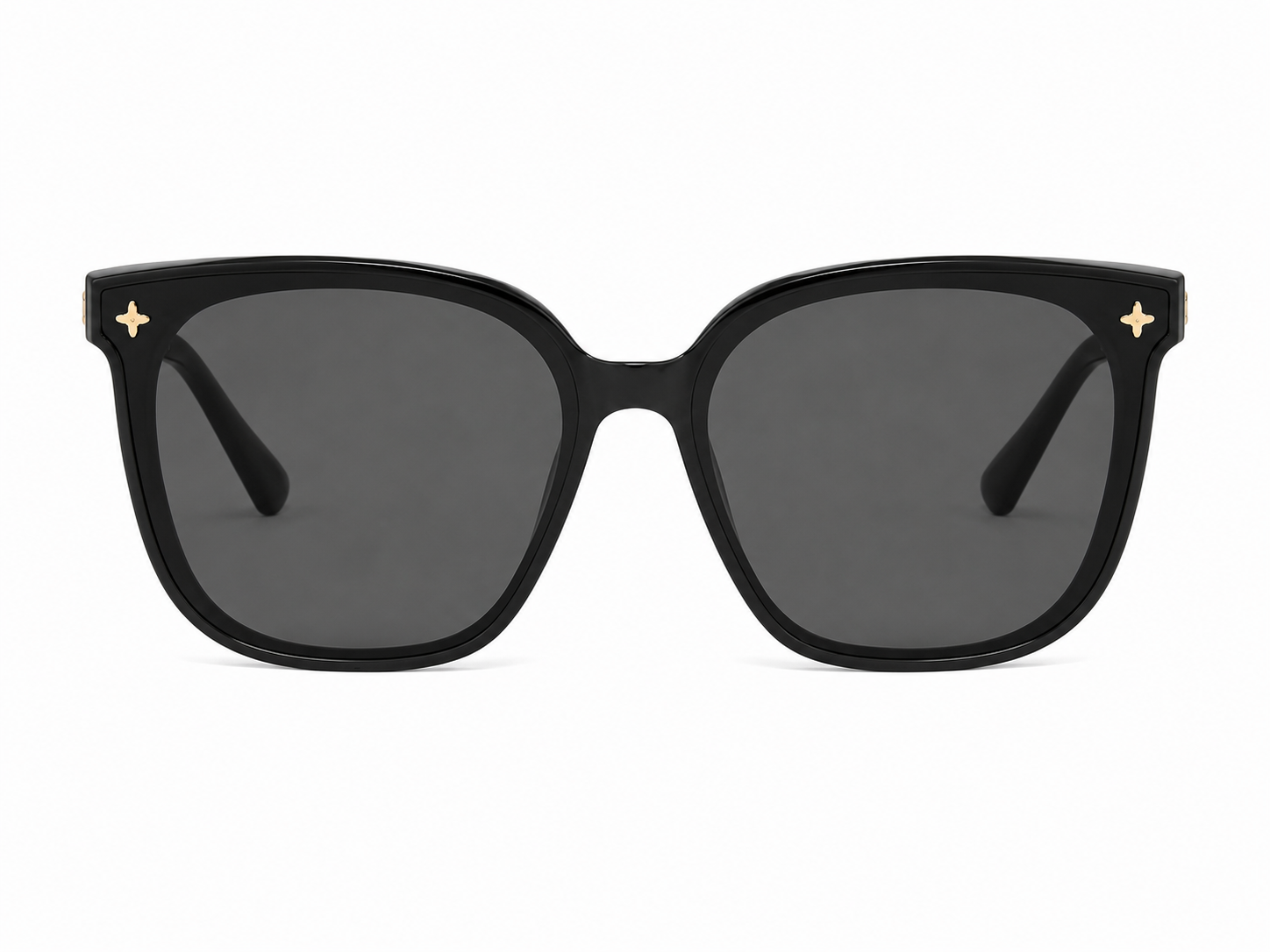 Soleia Black/Gold Sunglasses