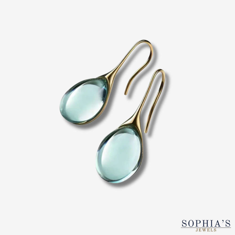 Floriane | Crystal Drop Earrings