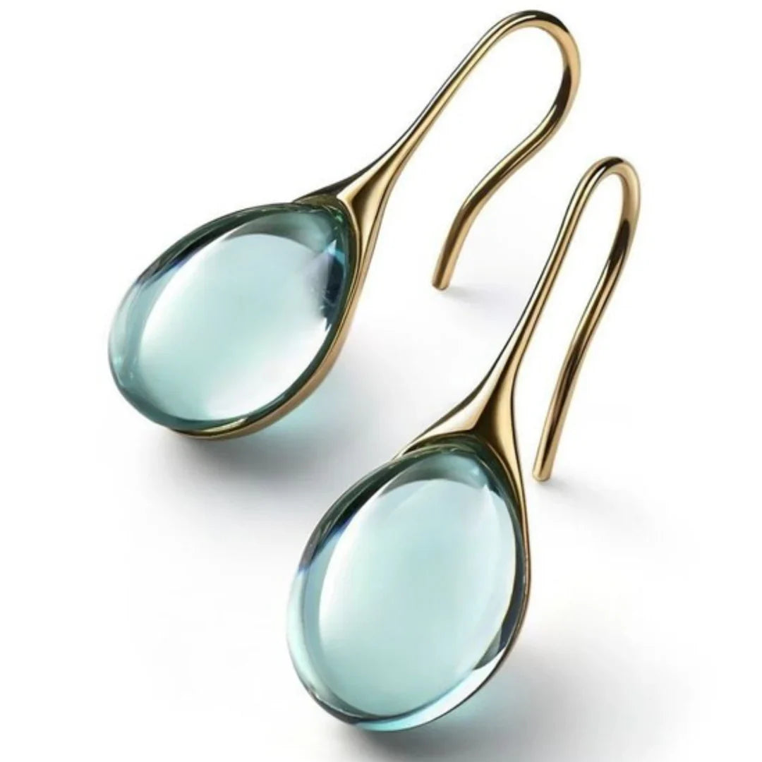 Floriane | Crystal Drop Earrings