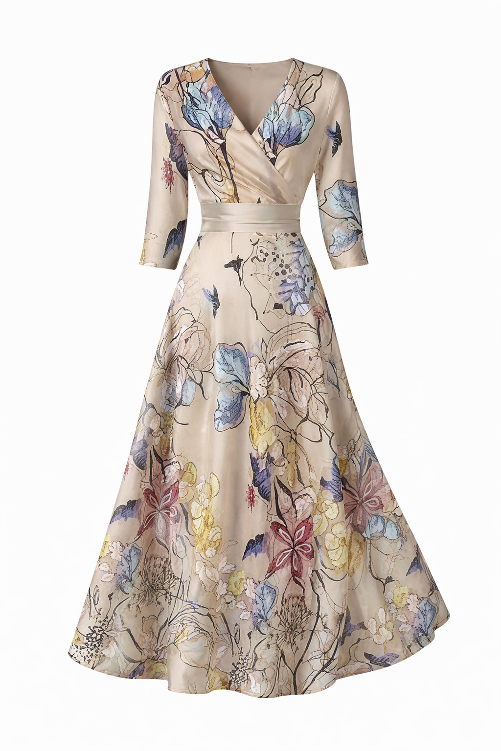 BRIONY | FLORAL ELEGANCE DRESS