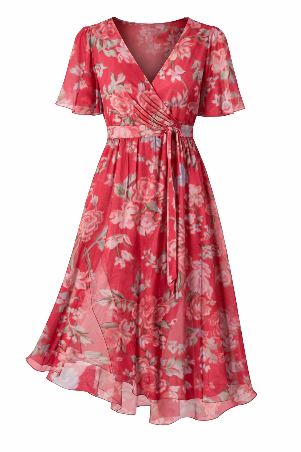 LAVINA™ – Vibrant Boho Midi Dress