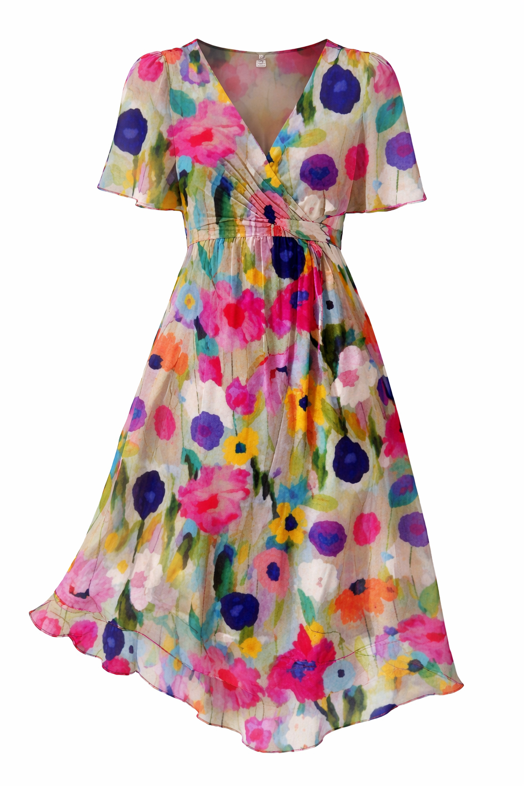 LAVINA™ – Vibrant Boho Midi Dress