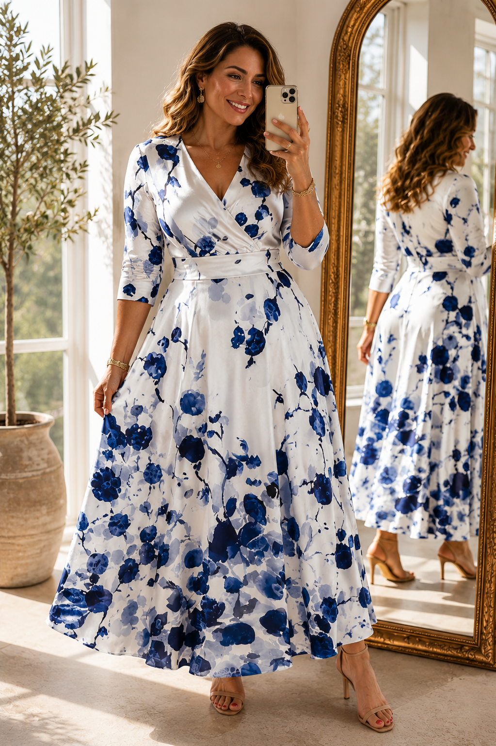 BRIONY | FLORAL ELEGANCE DRESS