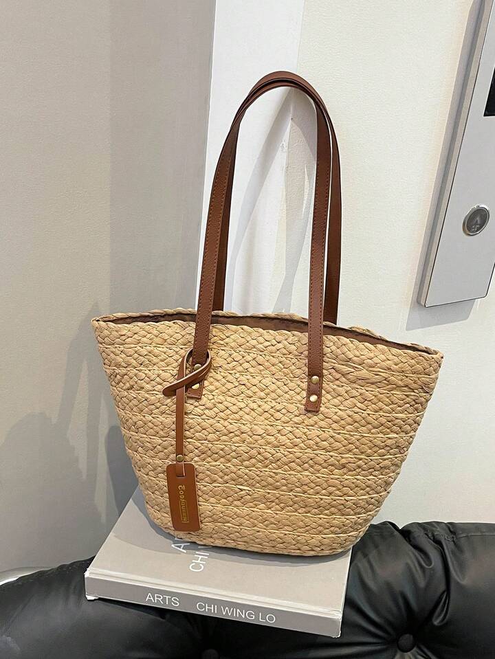 Solea Woven Tote Bag