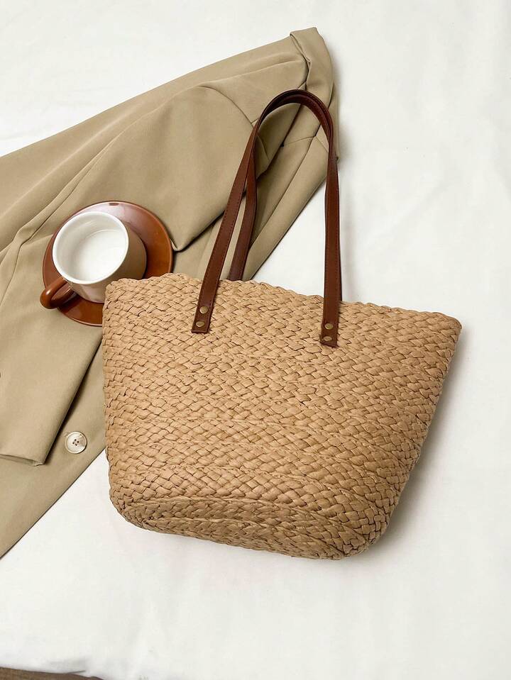 Solea Woven Tote Bag